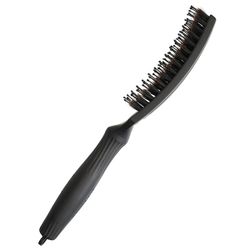 Щетка для волос Olivia Garden Fingerbrush, Care Iconic Boar&Nylon Full, Black, M ID1729