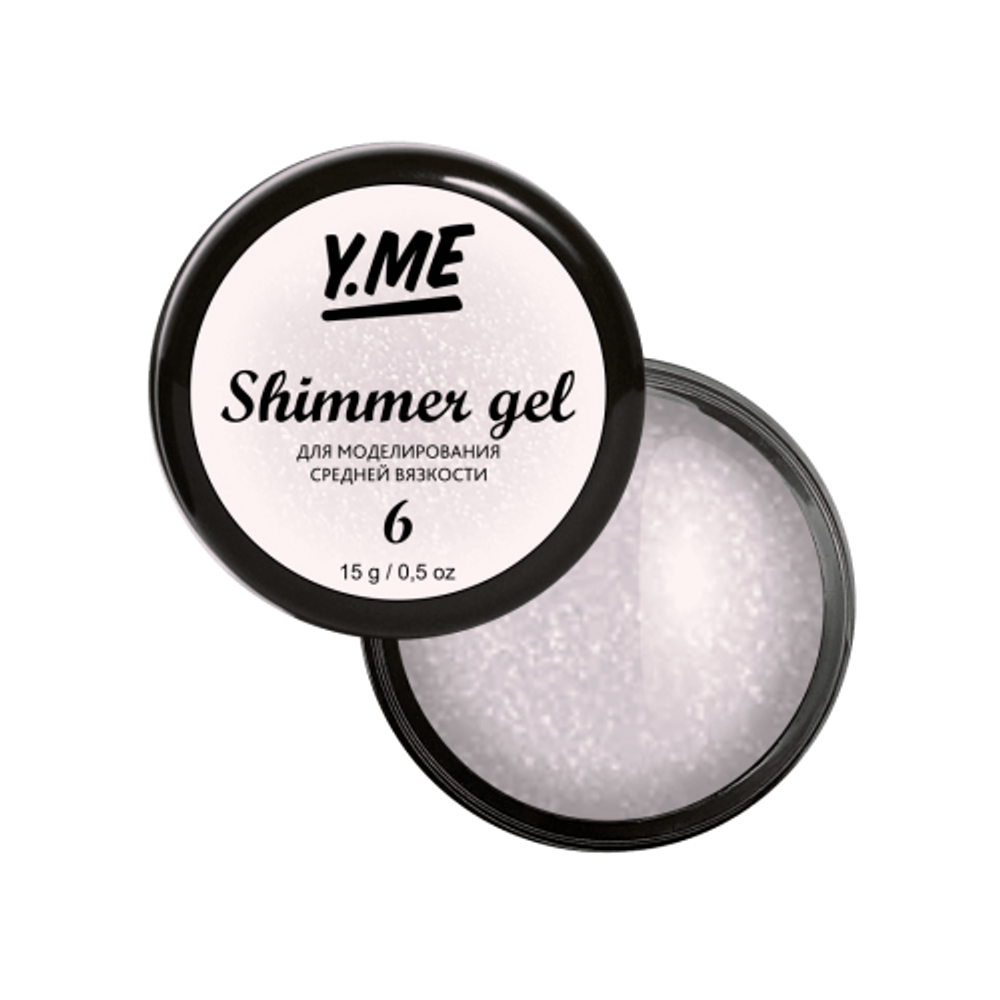 Y.me Гель Shimmer gel 06, 15г