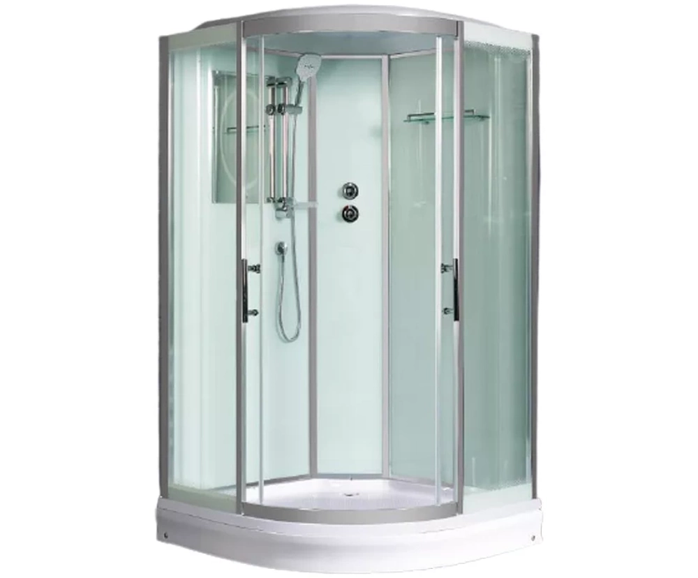 Душевая кабина WeltWasser (ВельтВассер) Emmer 12015-2, с низким поддоном, 120x120x217