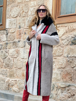 Пальто из керли