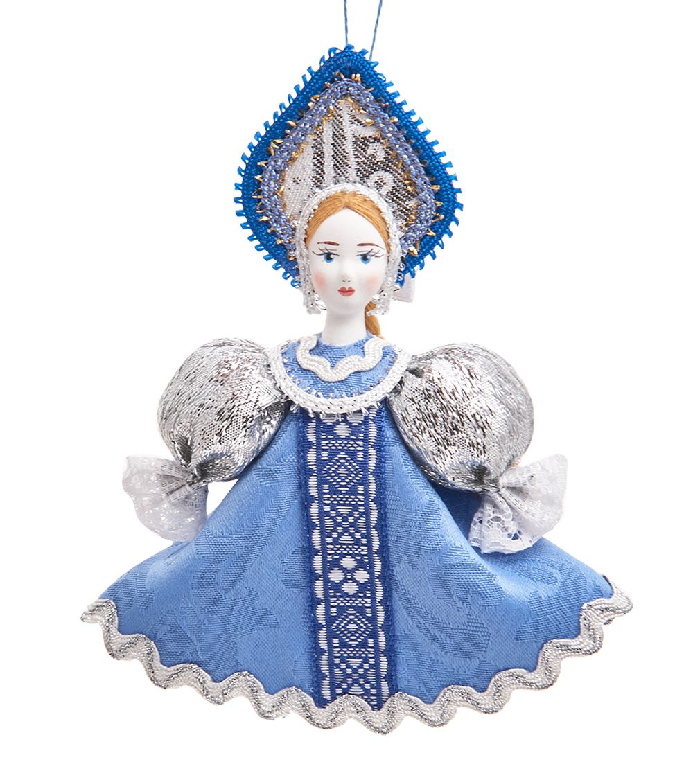 РусКукла RK-839 Кукла подвесная «Василиса в кокошнике»