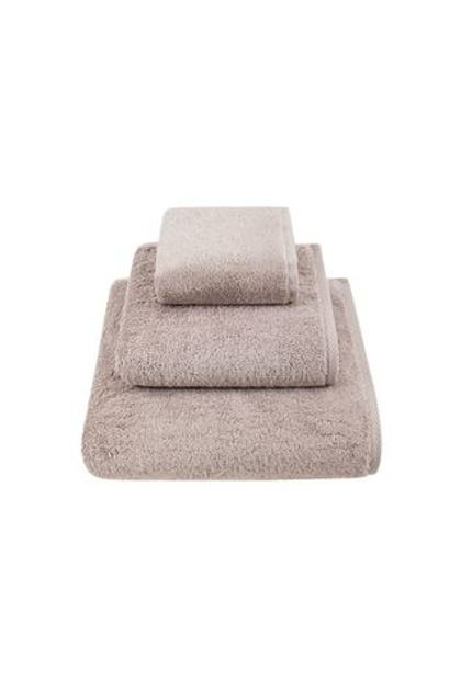 Полотенце 70х140 Luxberry Teddy серо-бежевое
