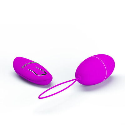 Виброяйцо с пультом ДУ PrettyLove Joanne (Цвет: фиолетовый)