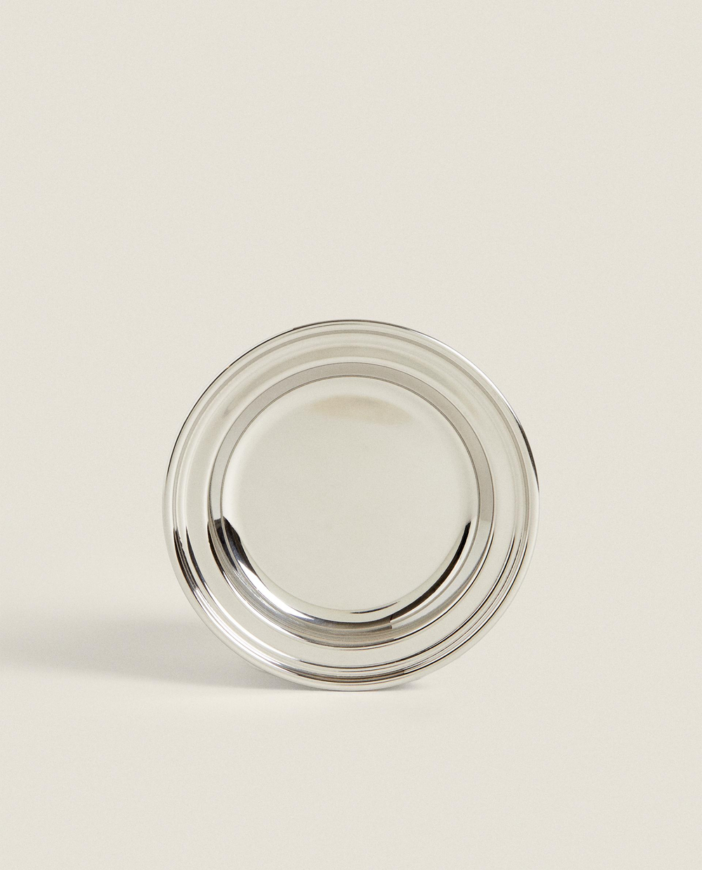 Zara Home тарелка из нержавеющей стали, 12.5 см