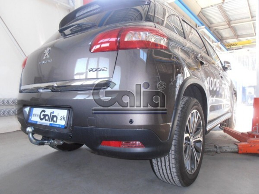 Фаркоп оцинкованный Galia M122A для Mitsubishi Eclipse Cross 2018-, Mitsubishi ASX 2010-, Citroen C4 Aircross 2012-, Peugeot 4008 2012-(паспорт и сертификат в комплекте)(без электрики)