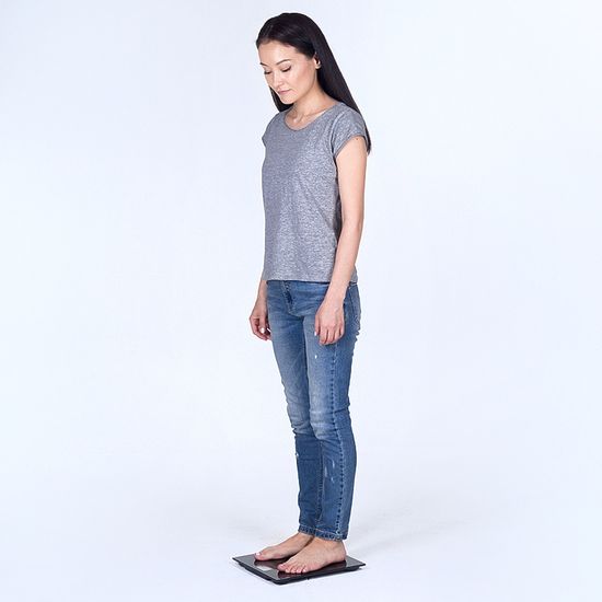 Напольные весы Omron электронные HN-289-EBK до 150 кг