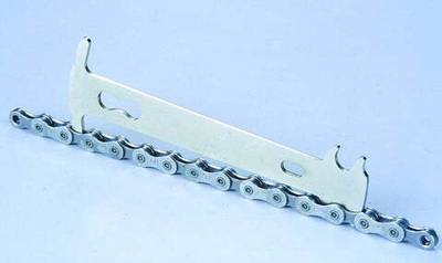 Цепеметр (калибр) 6-14503 YC-503 механический индикатор 0,75/1% износа серебр. BIKEHAND