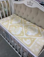 Одеяло х/б байк. детское арт.57-6ЕТЖ разм.118*100 бежевый мишкин сон