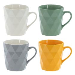 GAEM Кружка (кратность 6 шт), 350 мл, L11,5 W8,5 H10 см, 4в., (сорт 1,2)