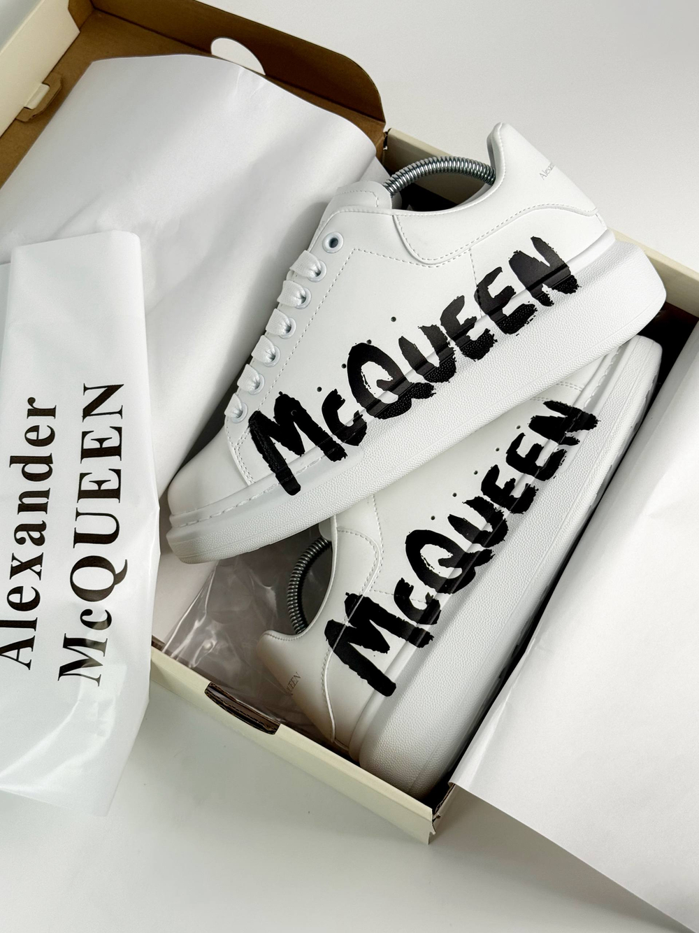 Кроссовки Alexander McQueen #B93 (бел.)