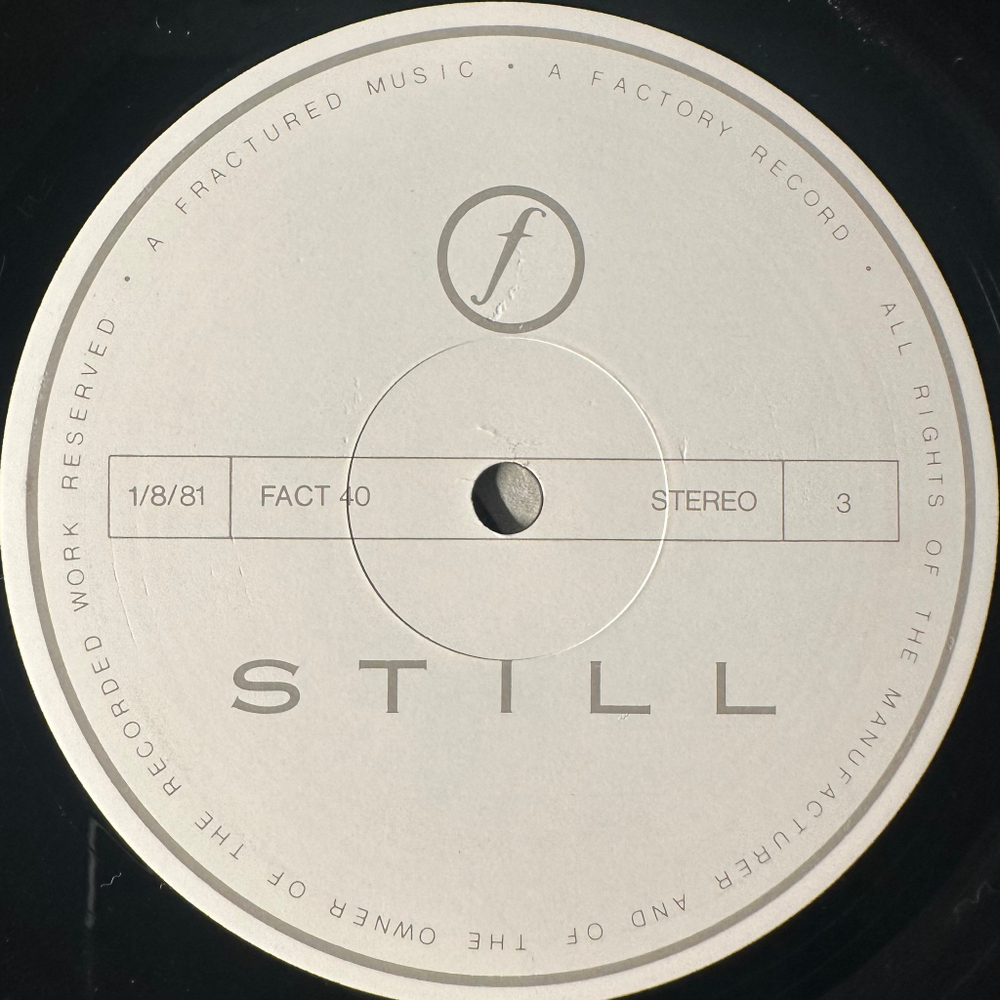 Joy Division ‎– Still 2LP (Англия 1981г.)