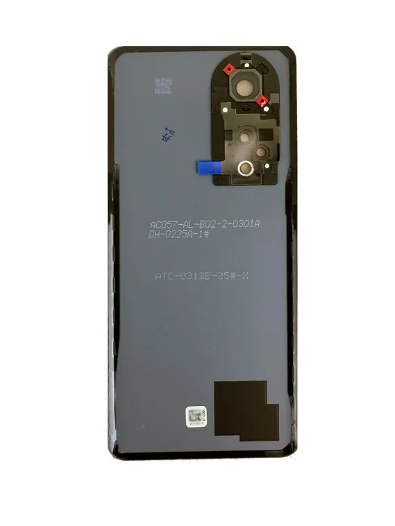 Задняя крышка для Oppo Reno 8T 5G черная (Black) со стеклом камеры