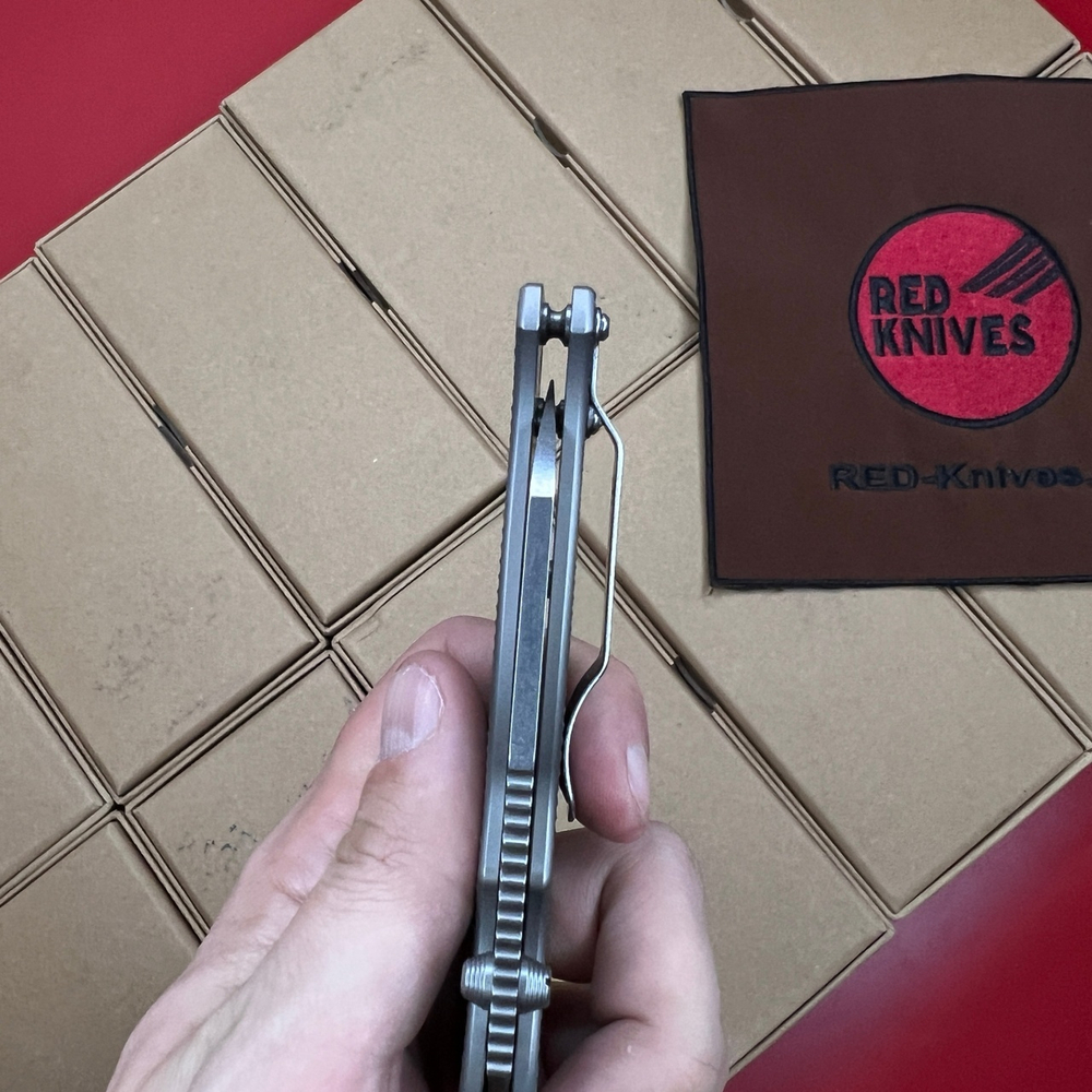 Нож Demko Knives AD-20 Ti SHF А +++ - рукоять фрез. AD-20TISHFФ