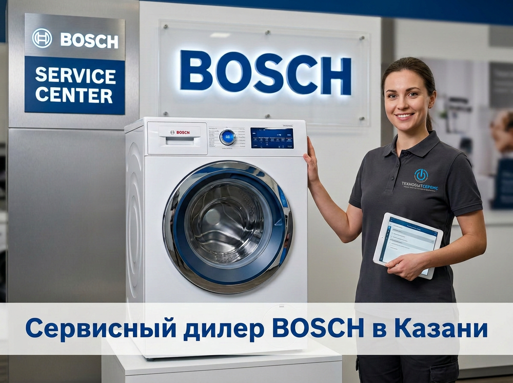 Ремонт стиральной машины Bosch в Казани