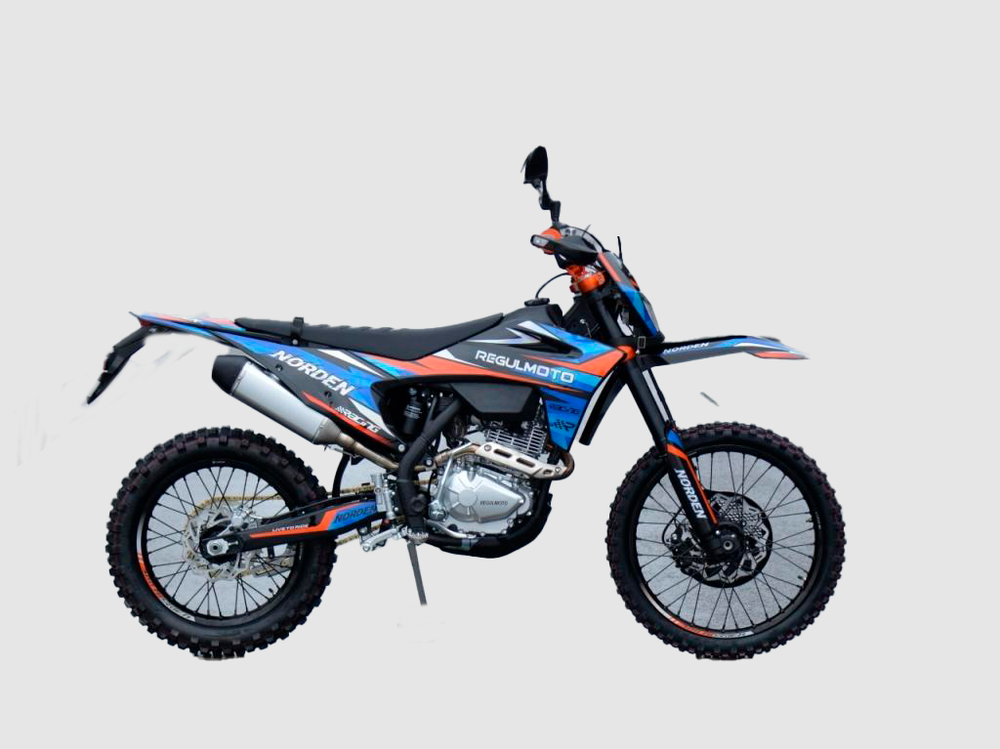 Мотоцикл Regulmoto Norden (Черный/ синий)