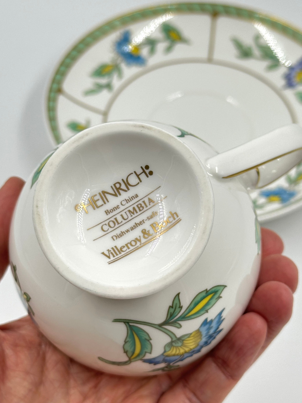 Чайная пара Heinrich Villeroy & Boch, Columbia