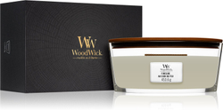 Woodwick Fireplace Fireside - ароматическая свеча с деревянным фитилем (хитвик) (подарочная коробка) /   453  g  / GTIN 5038581123783