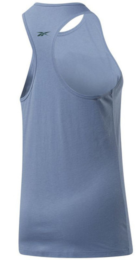 Женский топ теннисный Reebok Les Mills Graphic Racerback W - небесный