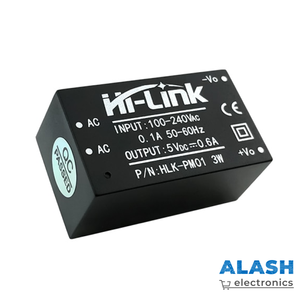 Мини БП Hi-Link HLK-PM01 (5 В, 0.6 А)