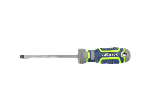 Отвертка SL *100 5,0 2-х компонентнаярукоятка СИБЕРТЕХ