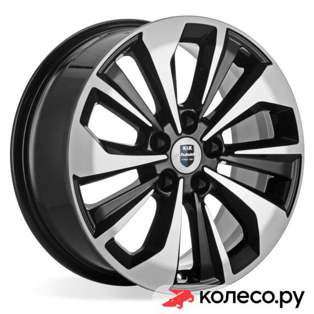 Авиор (КС936) 7x17/5*110 D65.1 ET40 Алмаз-черный