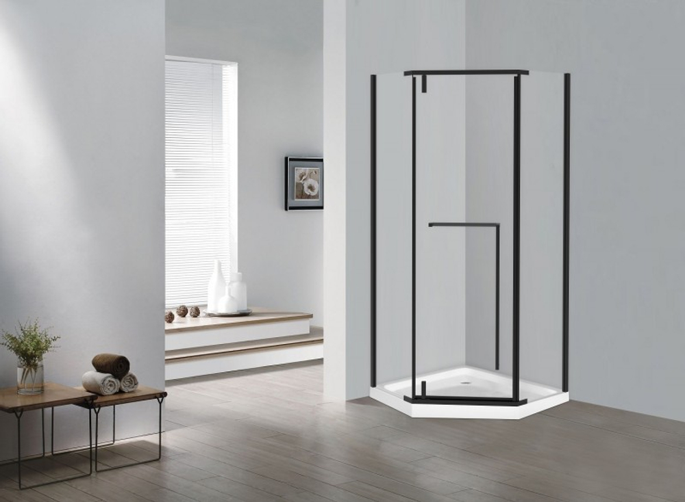 Ограждение душевое ESBANO ESS-100PR-B 100x100x195