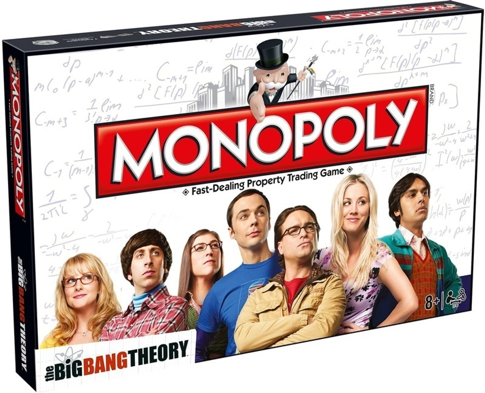 Настольная игра Монополия Теория большого взрыва (Big Bang Theory) на английском языке