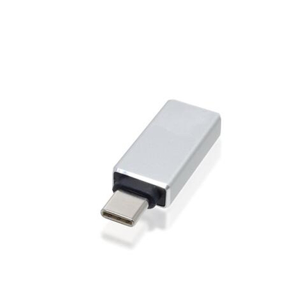 Адаптер-переходник ROSCO OTG Type-C to USB оптом (арт. OTG-ADAPTER-TYPE-C-SILVER)
