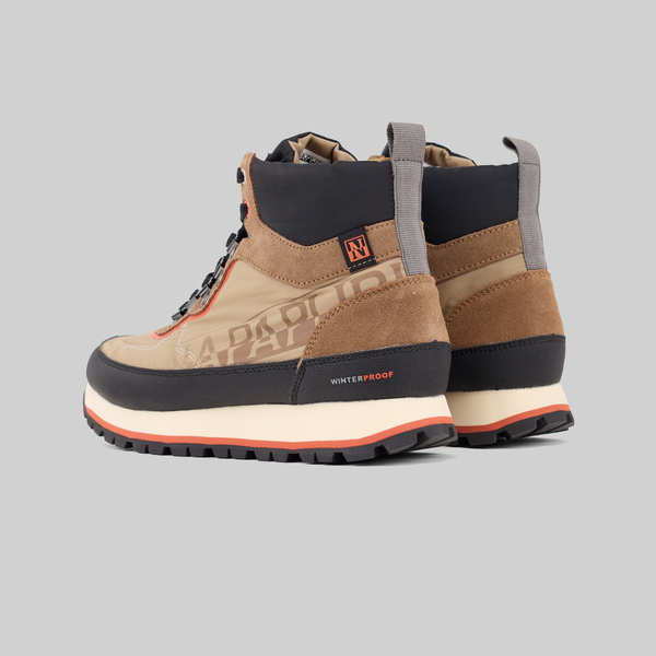 Ботинки Napapijri Snowjog High Leather артикул:NA4H71COWA1 - купить в магазине Дайс