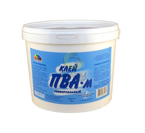 Клей ПВА универс. РАДУГА 5кг голубая этикетка