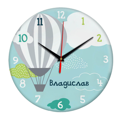 Подарок именной Настенные часы с именем Владислав