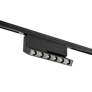 Трековый линейный поворотный светильник 6W 4000K 206947 чёрный Linea Lightstar