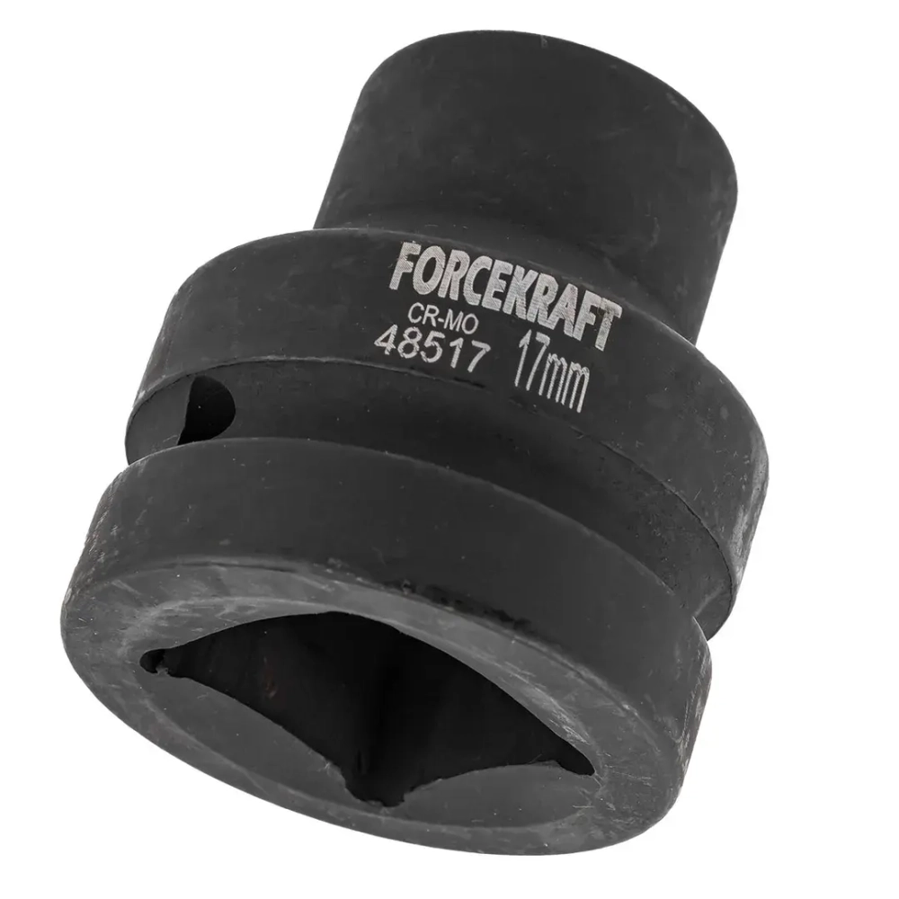 Головка ударная 1'', 17мм (6гр.) FORCEKRAFT FK-48517
