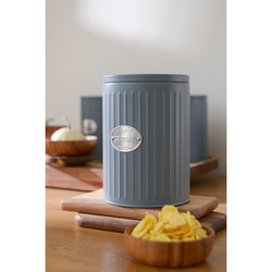 Банка для хранения 2.2л Smart Solutions Zinco серая