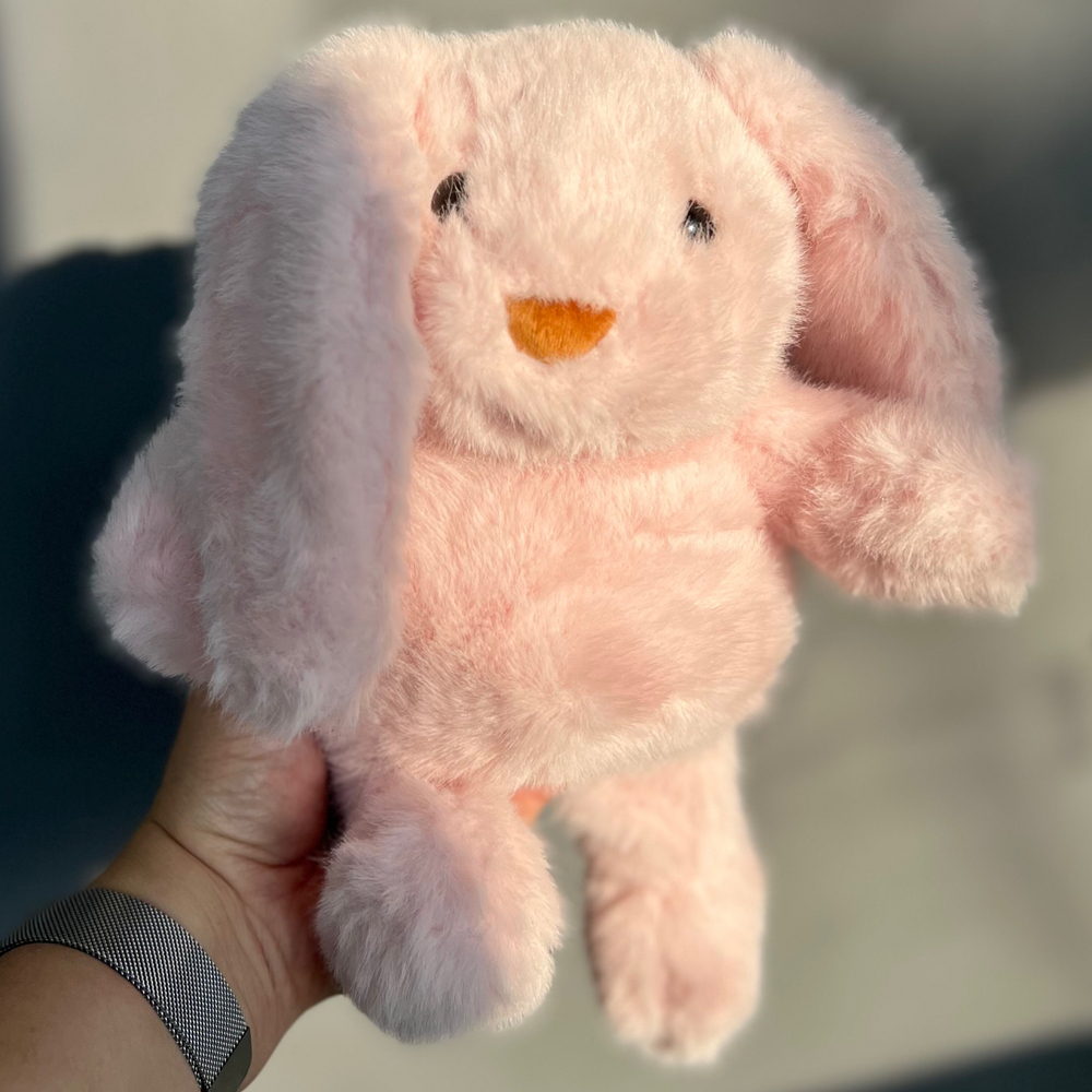 Зайка розовый