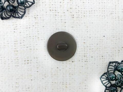 Пуговицы костюмные, d 2,8 см, коричневый