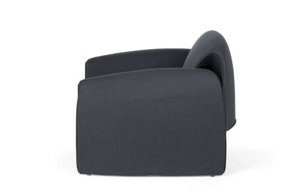 Кресло Ormes, тёмно-синяя водоотталкивающая ткань