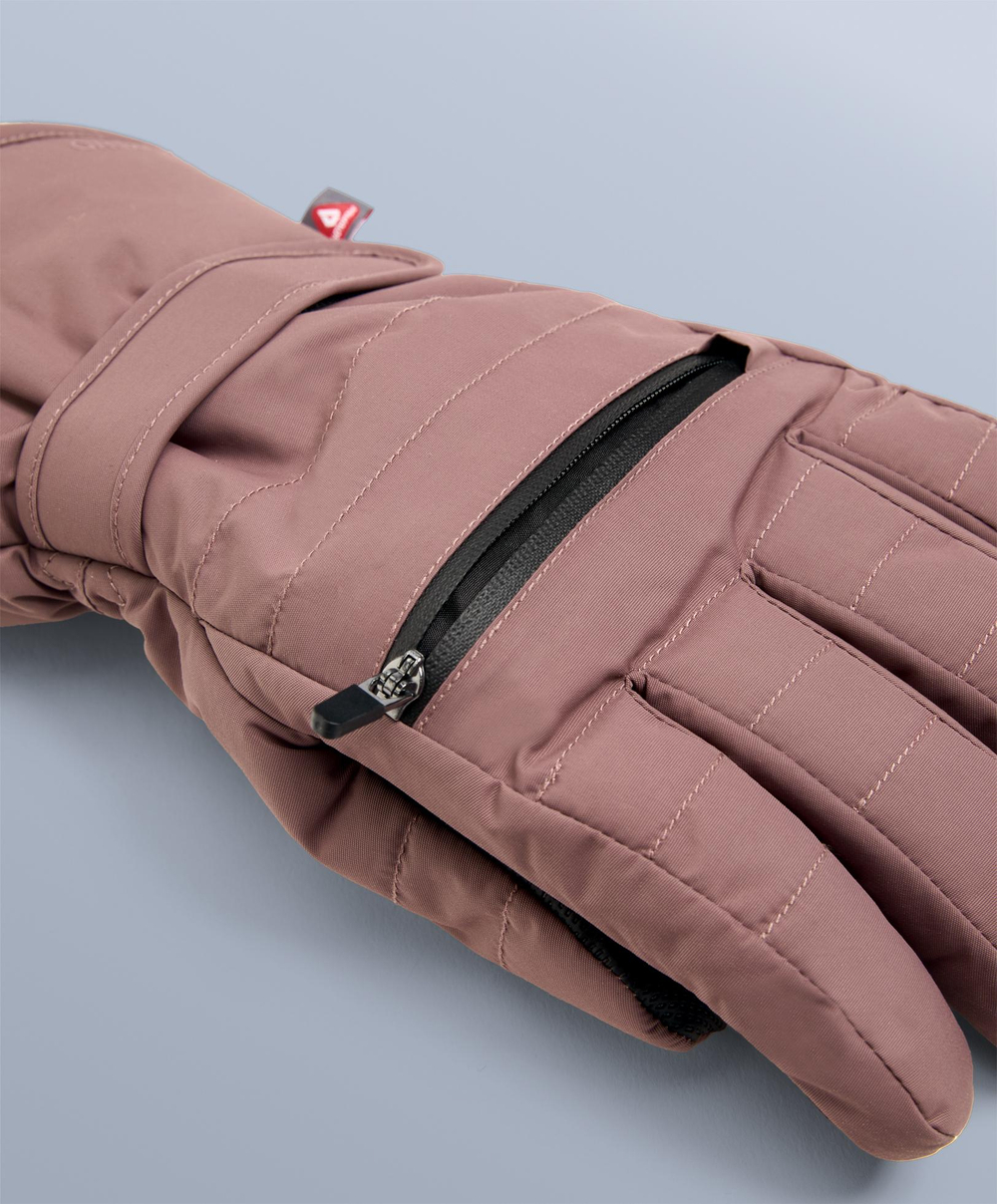 Oysho Технические перчатки SKI Primaloft®, цвет мальвы