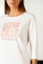 22638 Джемпер женский (молочный)