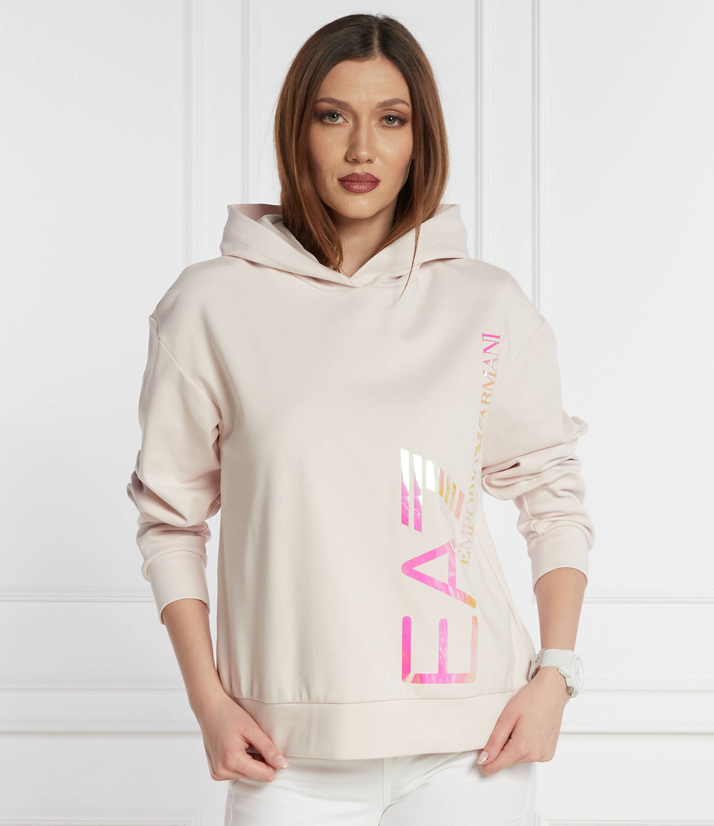 Худи EA7 - пудро-розовый(3DTM27 TJUKZ)