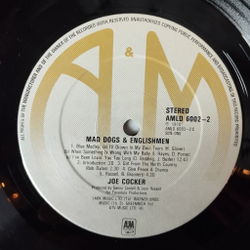 Винтажная виниловая пластинка LP Joe Cocker Mad Dogs and Englishmen (UK 1974)