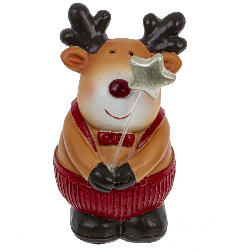 GAEM Фигурка декоративная "Олень", L5 W5 H10 см, 4в.