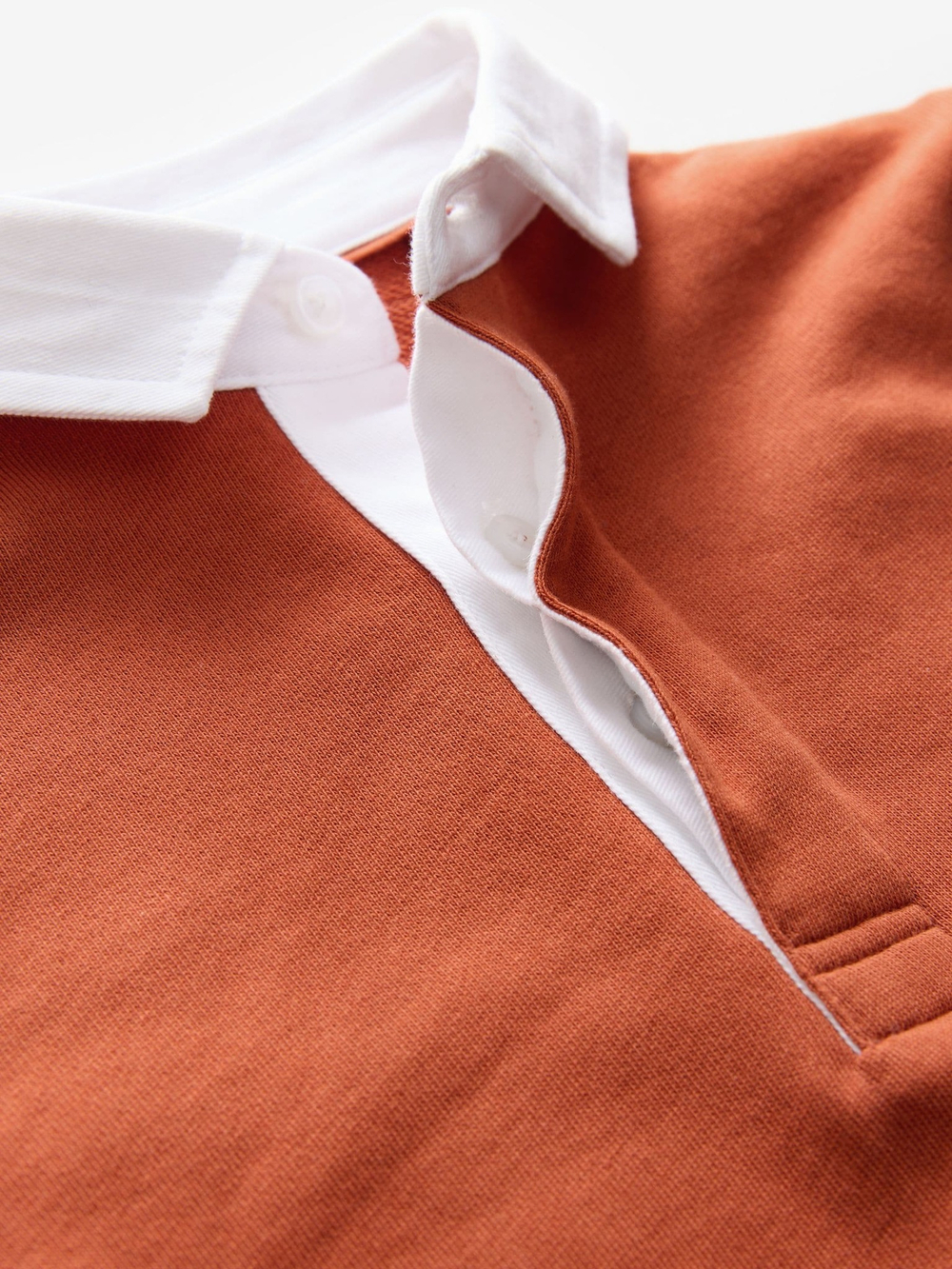 Толстовка с воторником для мальчика Next B27-983, Кирпичный, Салатовый, Синий