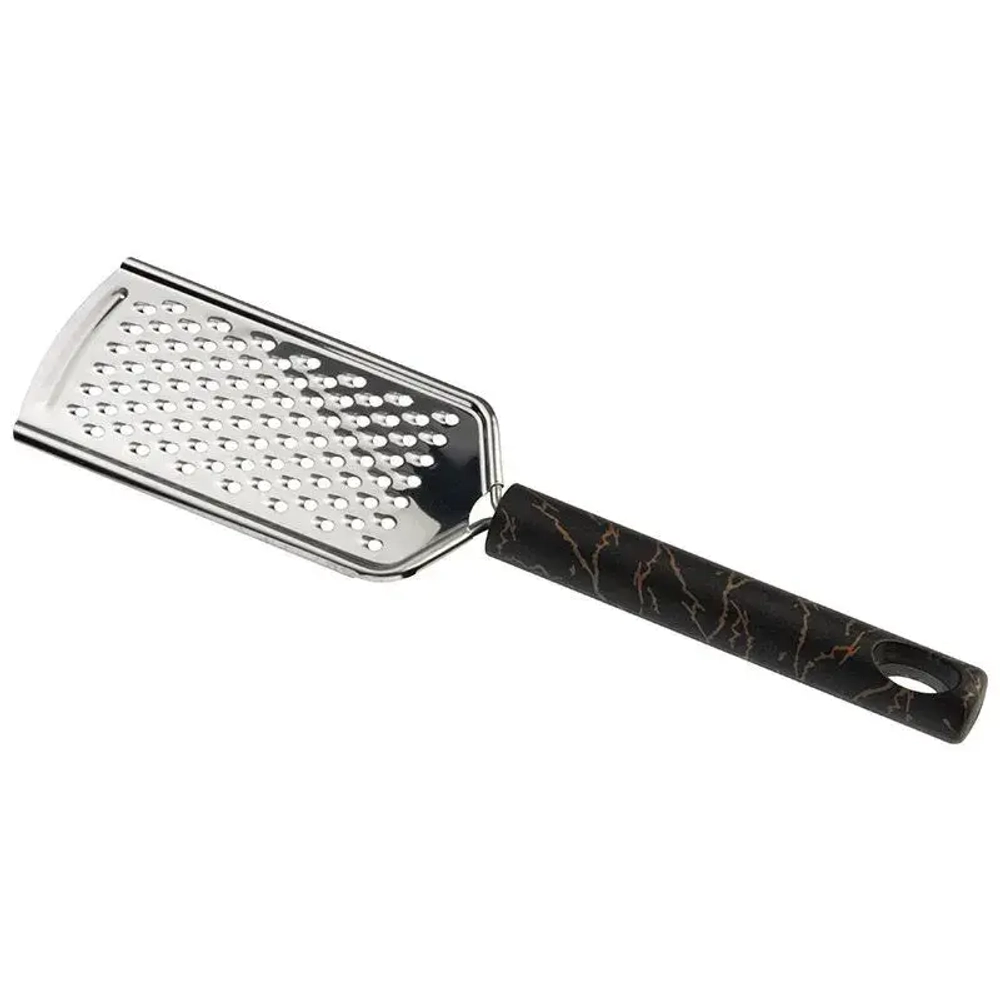Тёрка MARBLE из нержавеющей стали с ручкой из полипропилена, размер: 24*5,8 см