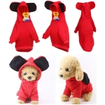 Кофта-толстовка для собаки «Ушастик» с капюшоном, размер L (20*36*26см) цвет красный Ultramarine