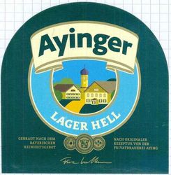 Пиво Ayinger Lager Hell Пиво Ayinger Lager Hell