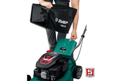 Бензиновая газонокосилка ЗУБР 400 мм, 2.5 л.с. ГБ-400