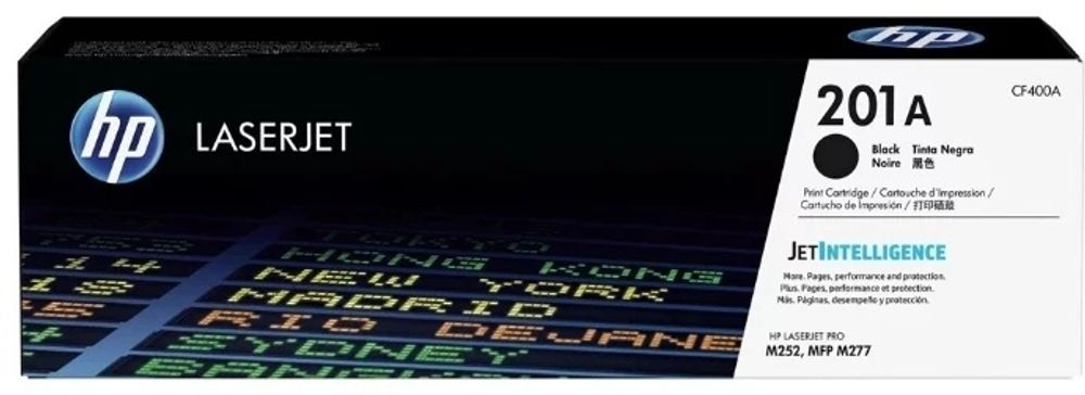 Картриджи HP CF400A черный
