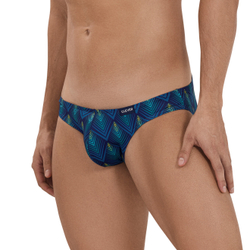 Мужские трусы джоки темно-синие с принтом Clever Moda MAGICAL JOCKSTRAP 113808