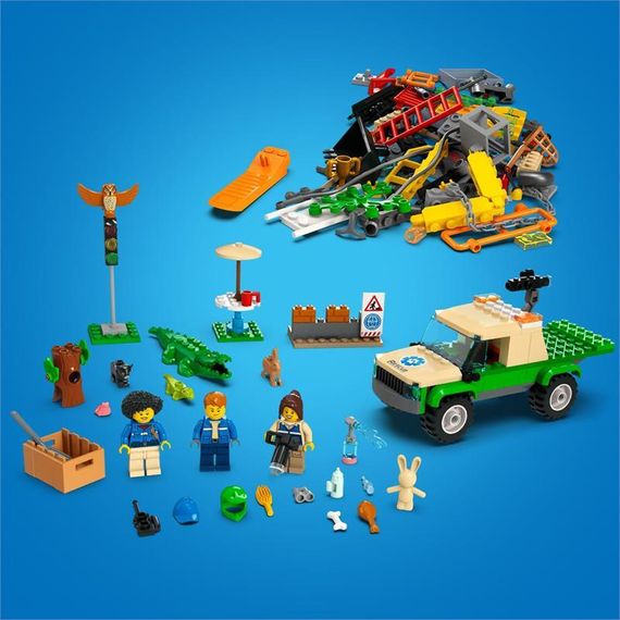 Lego konstruktor  60353 CITY WILD ANIMAL RESCUE MISSIONS